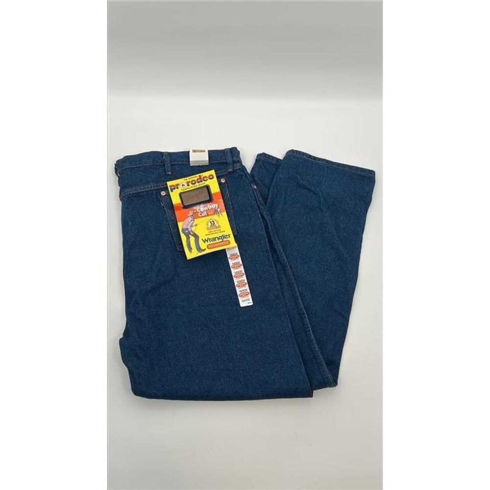 Wrangler Cowboy Cut Original Fit Blue Jeans 50x32 Indigo 13MWZPW NWT